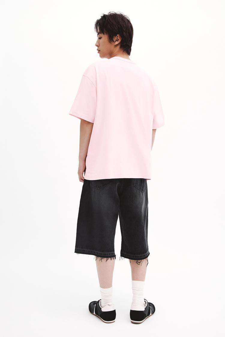 Loose Fit Printed cotton T-shirt