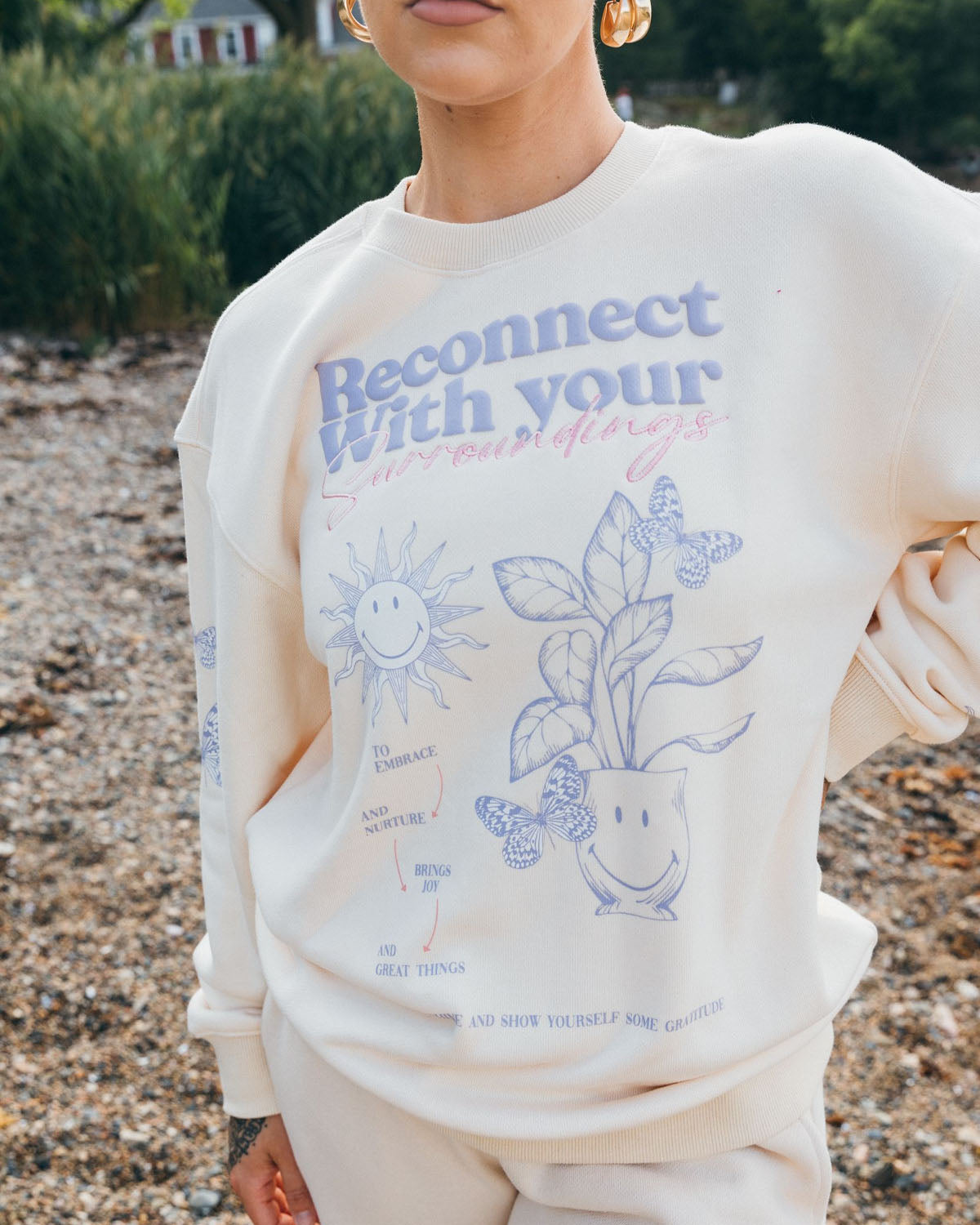 Smiley® Reconnect Crewneck