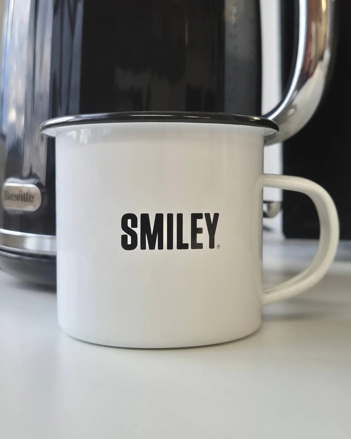Hikerdelic x Smiley Enamel Mug