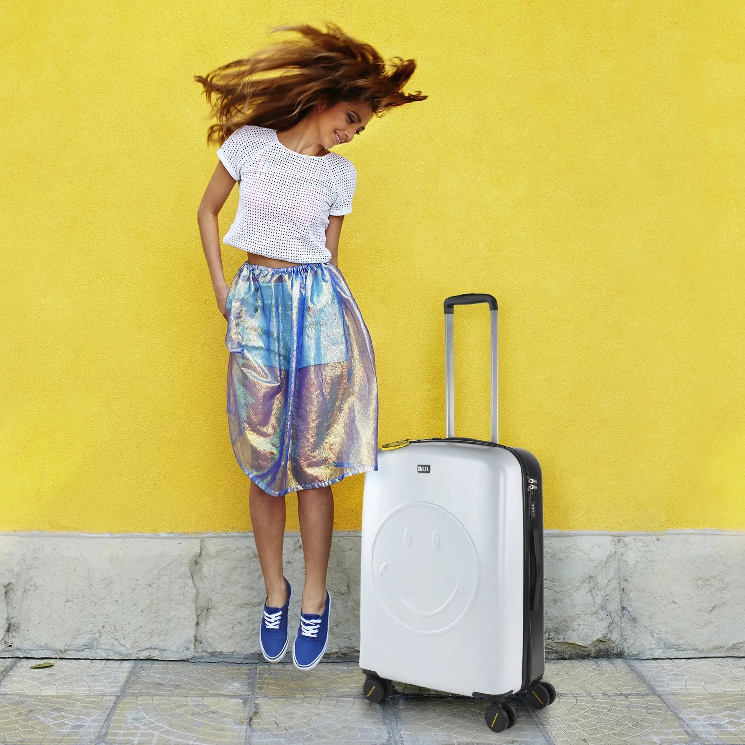 Arsamar x Smiley® | Original Smiley 60Cm Suitcase