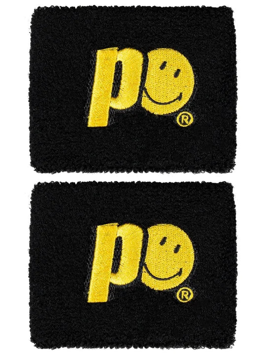 Prince x Smiley Singlewide Wristbands Black