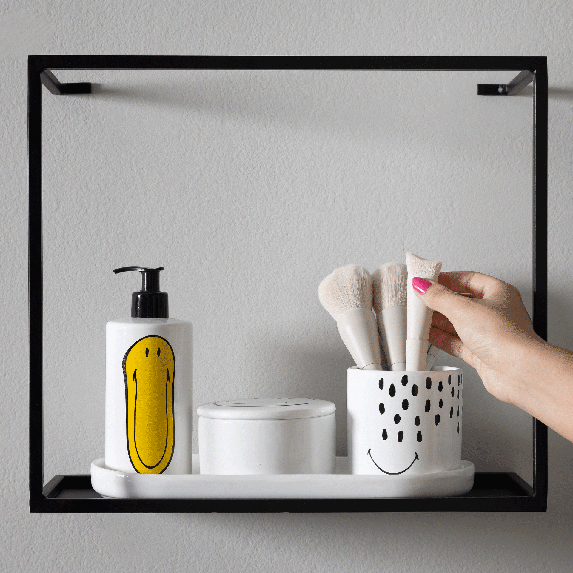 SMILEY ORIGINALS DOODLES LIQUID SOAP HOLDER