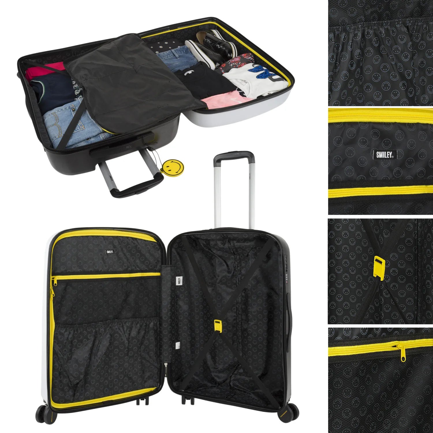 Arsamar x Smiley® | Set of 3 suitcases - All Colours