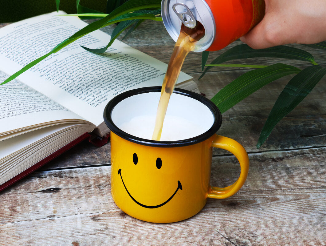 Smiley Enamel Mug