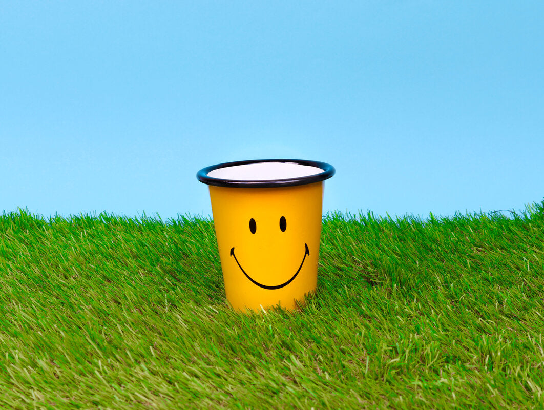 Smiley Enamel Tumbler