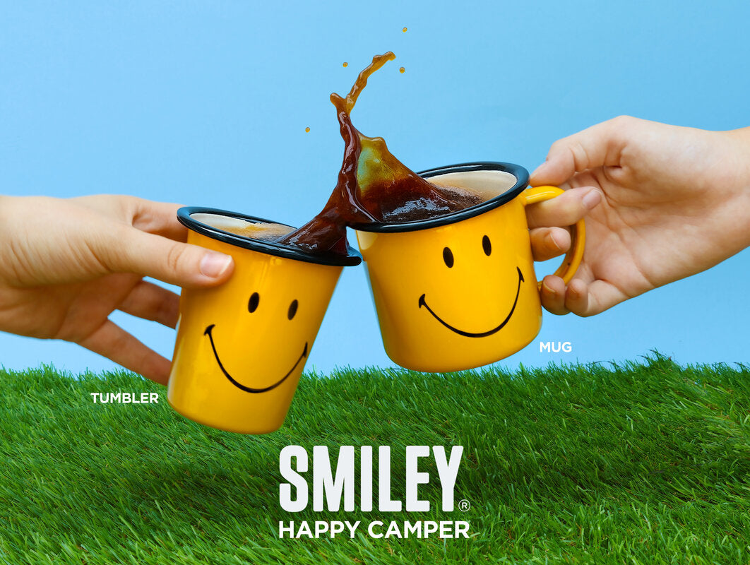 Smiley Enamel Mug