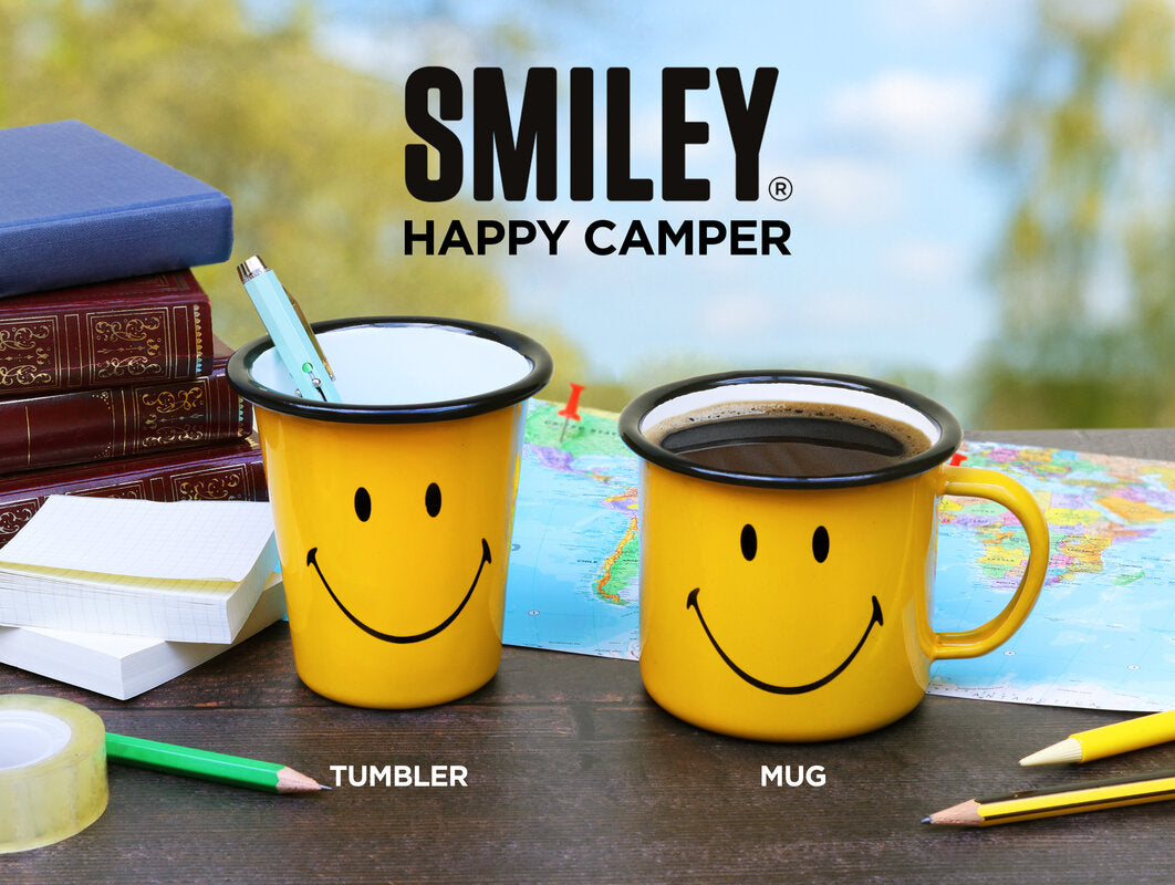 Smiley Enamel Mug
