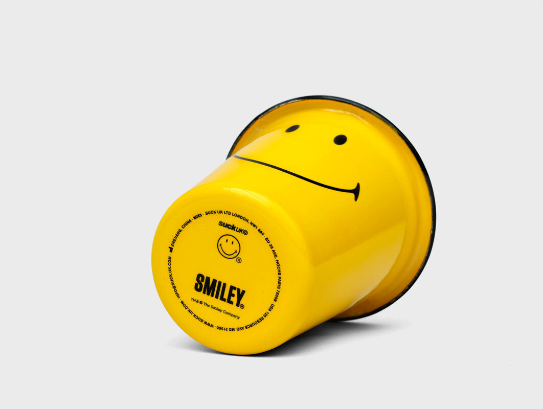 Smiley Enamel Tumbler