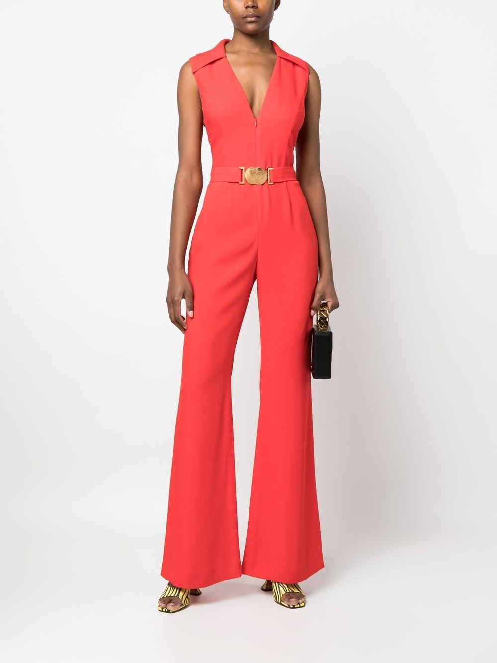 Moschino x Smiley® Detail Belted Jumpsuit